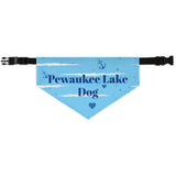 Pewaukee Lake Dog | Pet Bandana Collar