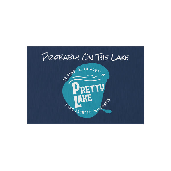 Pretty Lake Outdoor Rug