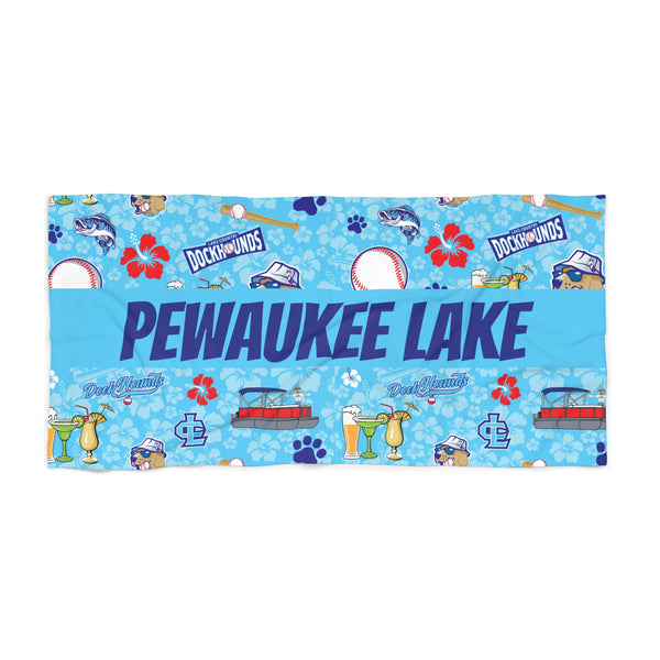 Pewaukee Lake | DockHound Oversized Pontoon Towel