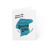 Pigeon Lake Greeting Cards (1, 10, 30, and 50 pcs)