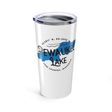 Pewaukee Lake Shape | Tumbler 20oz