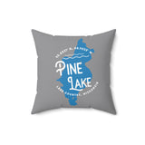Pine Lake Square Pillow