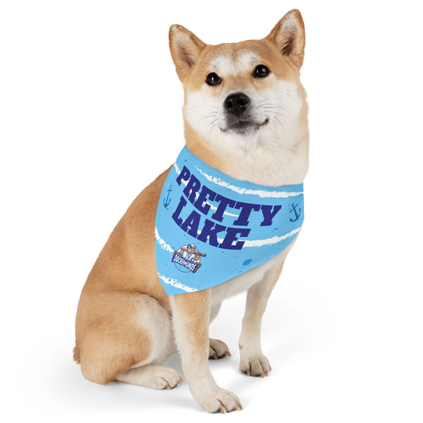 Pretty Lake | DockHounds Blue Pet Bandana Collar