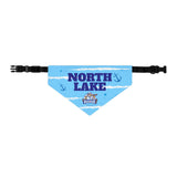 North Lake | DockHounds Blue Pet Bandana Collar