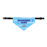 Okauchee Lake | DockHounds Blue Pet Bandana Collar