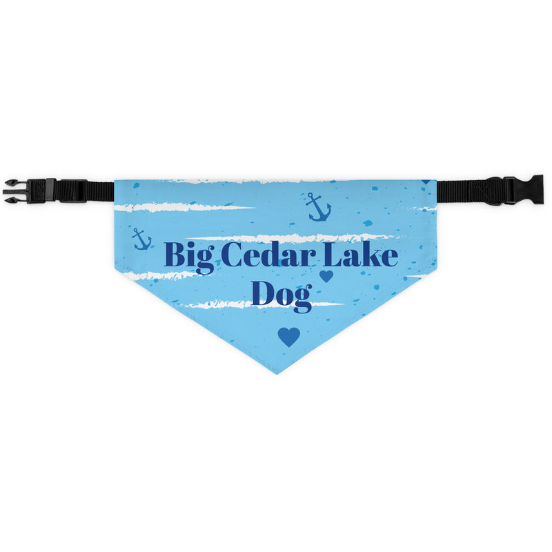 Big Cedar Lake Dog | Pet Bandana Collar