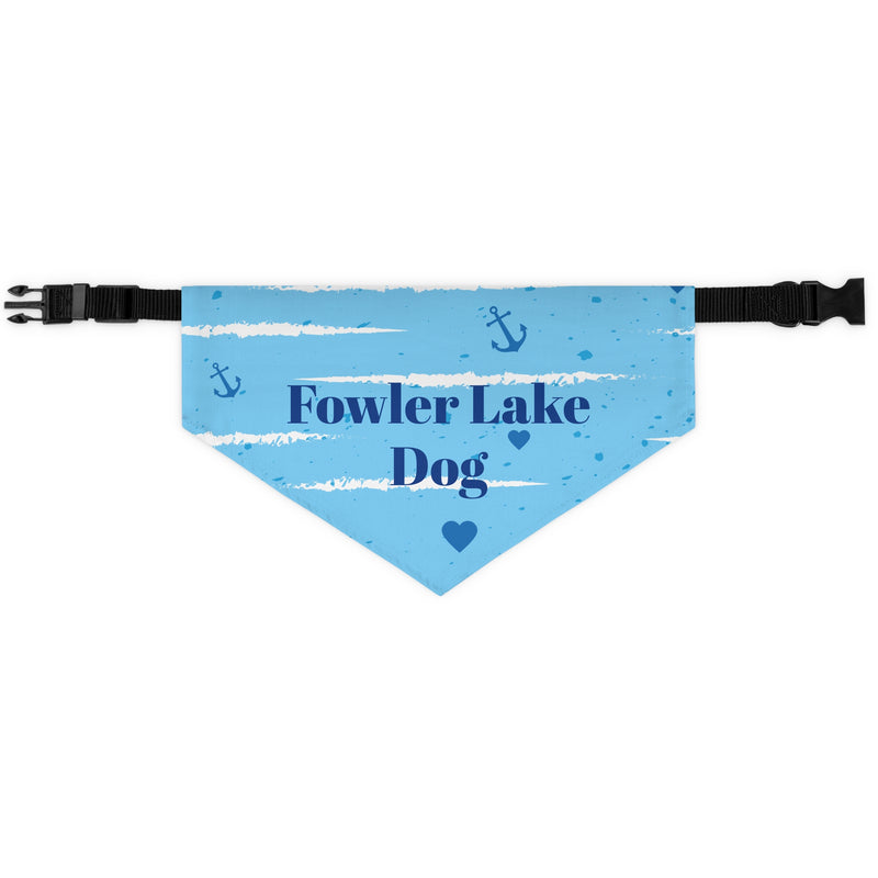 Fowler Lake Dog | Pet Bandana Collar