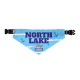North Lake | DockHounds Blue Pet Bandana Collar