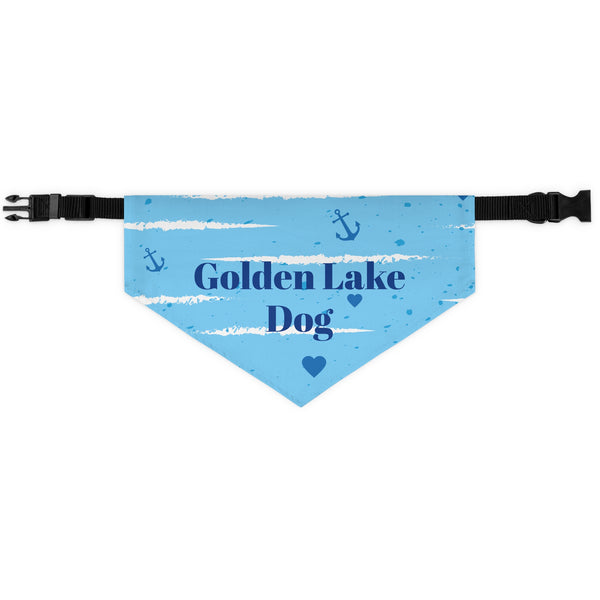 Golden Lake Dog | Pet Bandana Collar
