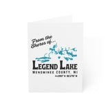 Legend Lake Greeting Cards (1, 10, 30, and 50 pcs)