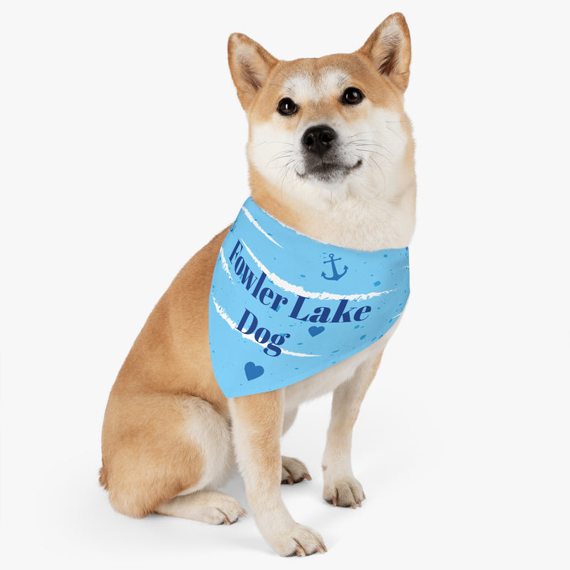 Fowler Lake Dog | Pet Bandana Collar