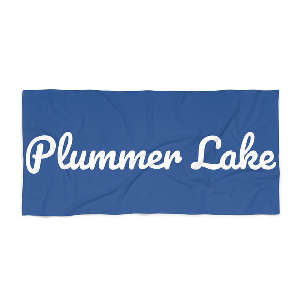 Plummer Lake Oversized Pontoon Towel