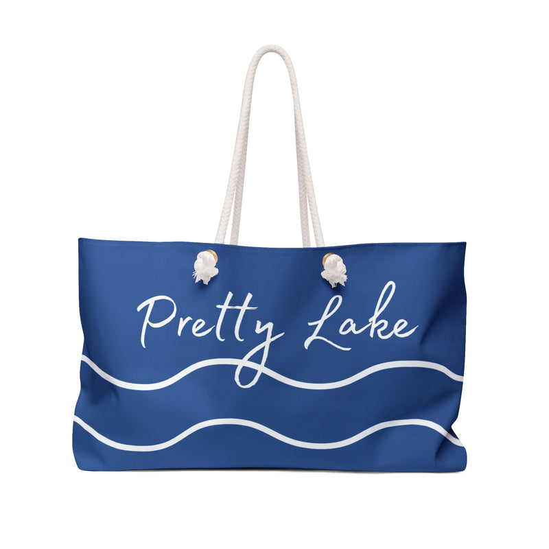 Pretty Lake Weekender Bag Front