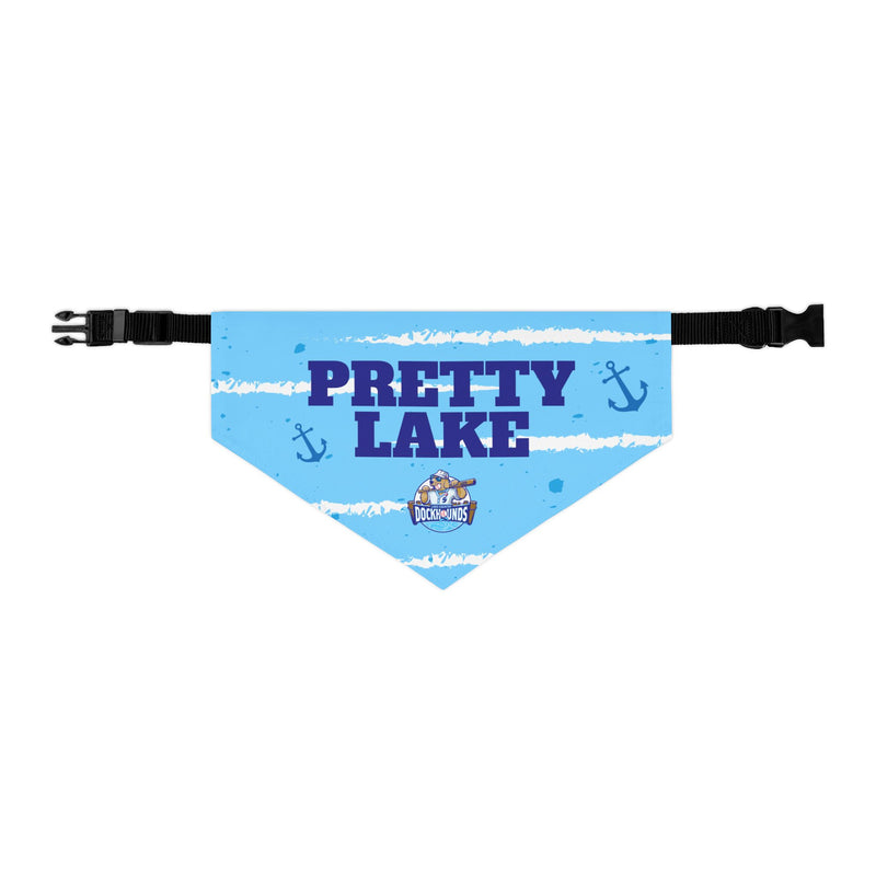 Pretty Lake | DockHounds Blue Pet Bandana Collar