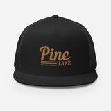 Pine Lake Line Design | Trucker Cap | 8 Colors