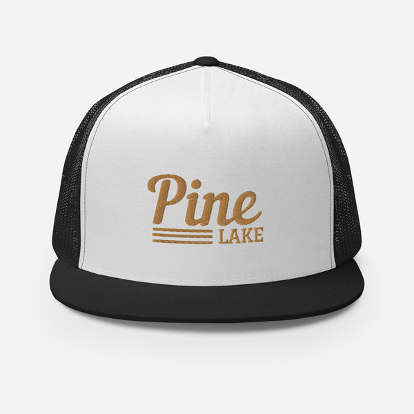 Pine Lake Line Design | Trucker Cap | 8 Colors