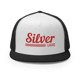 Silver Lake Red Line Design | Trucker Cap