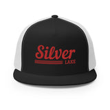 Silver Lake Red Line Design | Trucker Cap