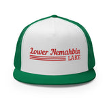 Lower Nemahbin Lake | Red Line Design Trucker Cap | 9 Colors