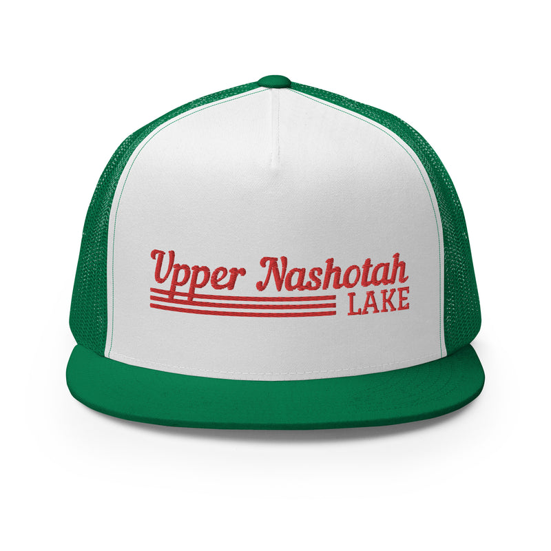 Upper Nashotah | Red Line Design | Trucker Cap | 9 Colors