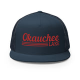 Okauchee Lake | Red Line Design | Trucker Cap | 9 Colors