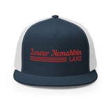 Lower Nemahbin Lake | Red Line Design Trucker Cap | 9 Colors