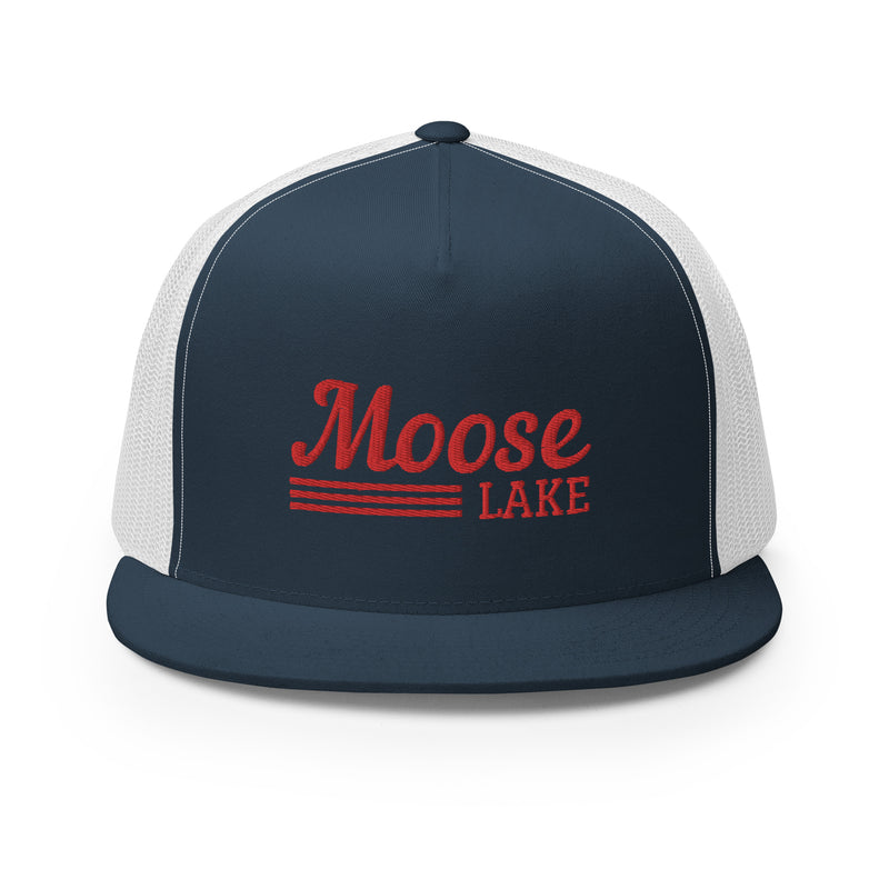 Moose Lake | Red Line Design | Trucker Cap | 9 Colors