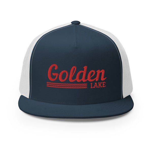 Golden Lake | Red Line Design | Trucker Cap | 9 Colors