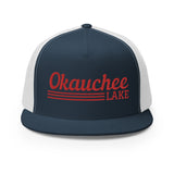 Okauchee Lake | Red Line Design | Trucker Cap | 9 Colors