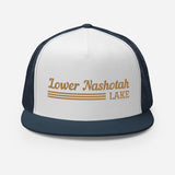 Lower Nashotah Lake Line Design | Trucker Cap | 8 Colors
