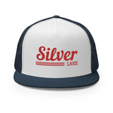 Silver Lake Red Line Design | Trucker Cap