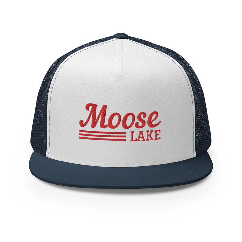 Moose Lake | Red Line Design | Trucker Cap | 9 Colors