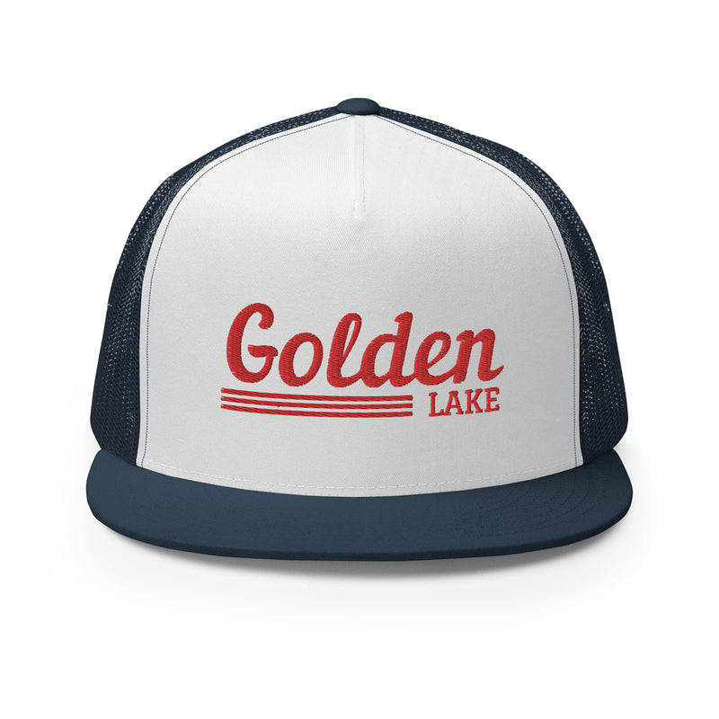 Golden Lake | Red Line Design | Trucker Cap | 9 Colors