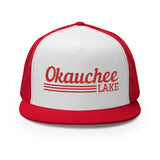 Okauchee Lake | Red Line Design | Trucker Cap | 9 Colors