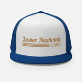 Lower Nashotah Lake Line Design | Trucker Cap | 8 Colors