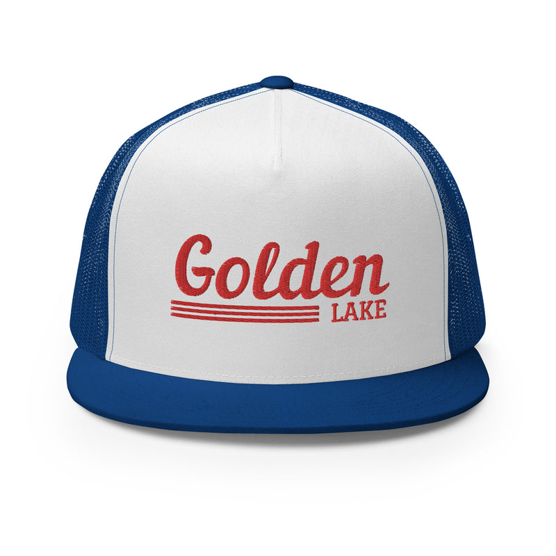 Golden Lake | Red Line Design | Trucker Cap | 9 Colors