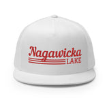 Nagawicka Lake Red Line Design | Trucker Cap