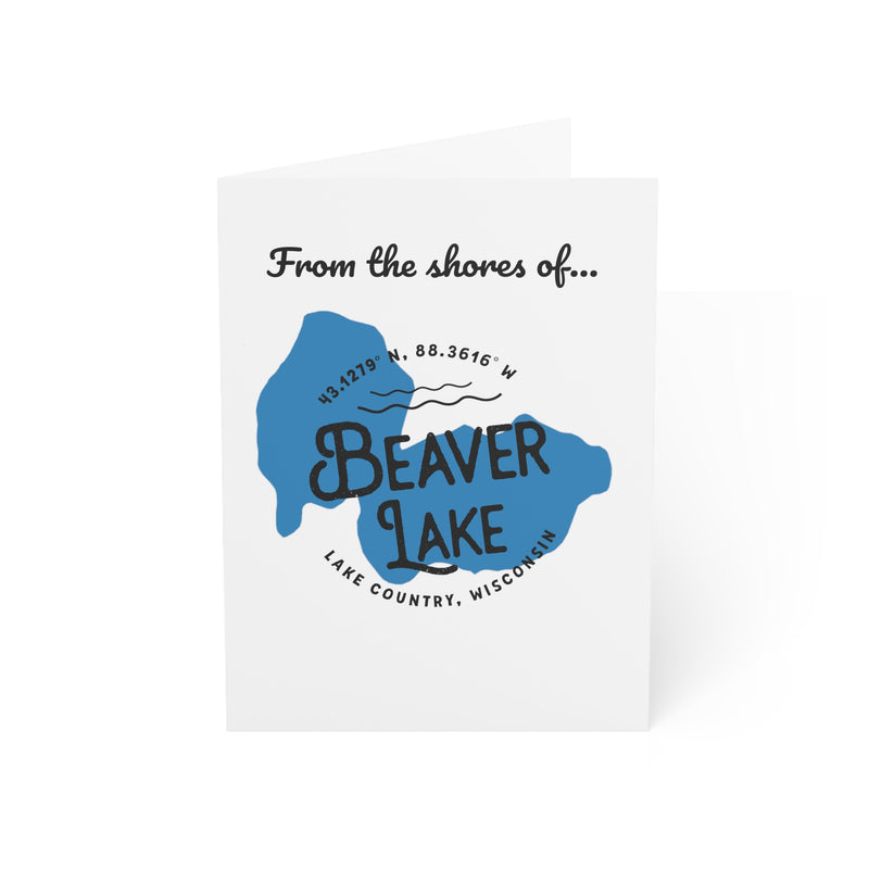Beaver Lake Greeting Cards (1, 10, 30, and 50pcs)