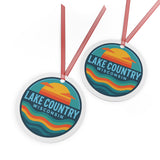 Lake Country, Wisconsin Metal Ornament