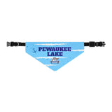 Pewaukee Lake | DockHounds | Blue Pet Bandana Collar