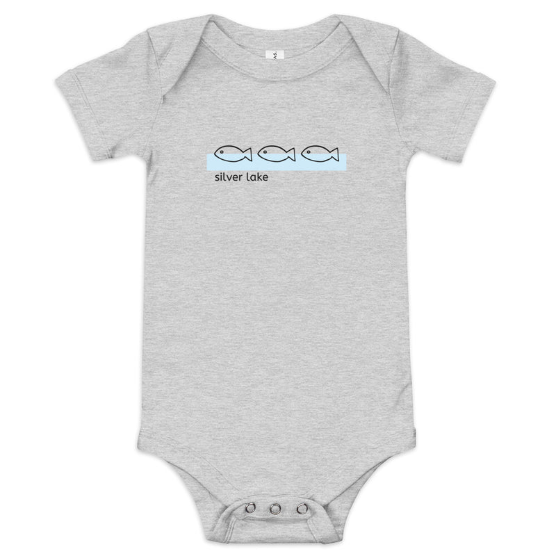 Silver Lake Fish | Baby Onesie | 5 Colors