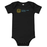 Pigeon Lake | Smiles | Baby Short Sleeve One Piece | 4 Colors
