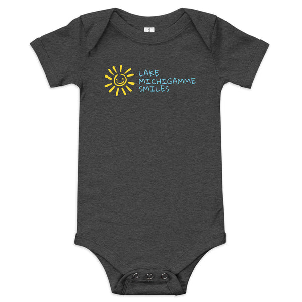 Lake Michigamme Smiles Onesie | 5 Colors