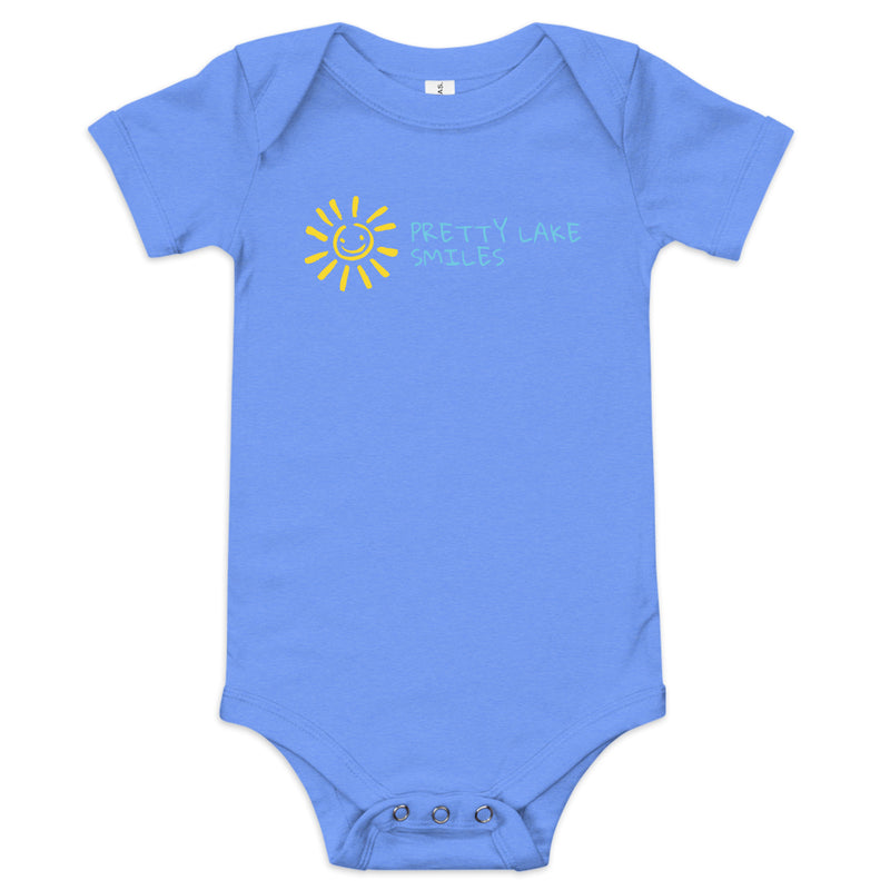 Pretty Lake | Smiles | Baby Short Sleeve One Piece | 4 Colors