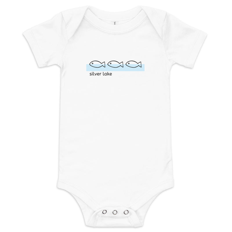 Silver Lake Fish | Baby Onesie | 5 Colors