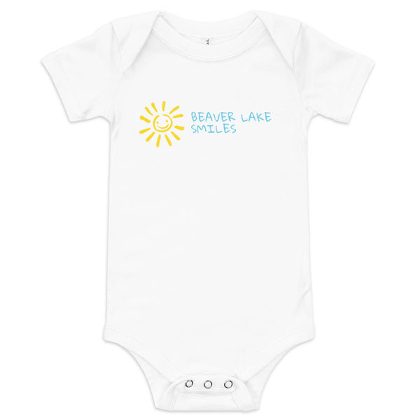 Beaver Lake Smiles | Baby Onesie | 5 Colors