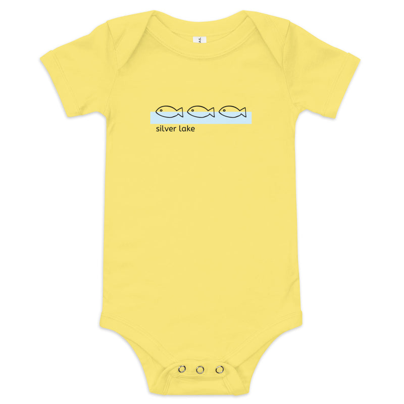 Silver Lake Fish | Baby Onesie | 5 Colors