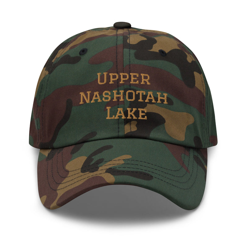 Upper Nashotah Lake | Embroidered Baseball Hat | 8 Colors