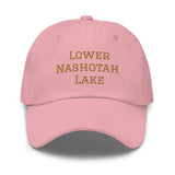 Lower Nashotah Lake | Embroidered Baseball Hat | 8 Colors