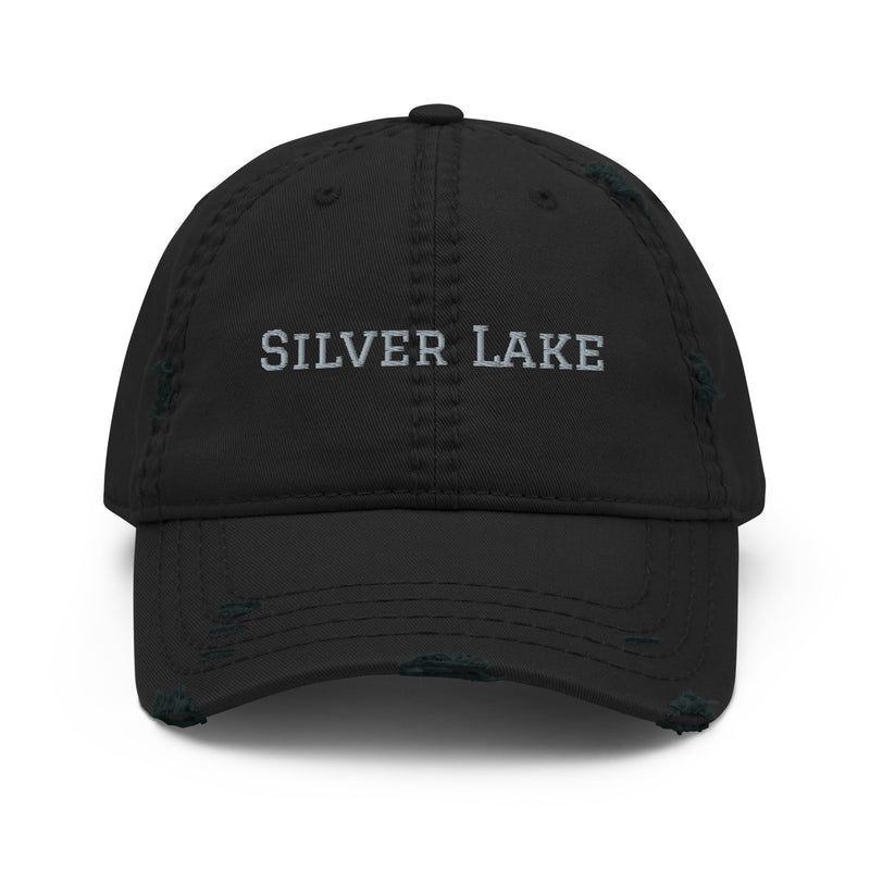 Silver Lake | Embroidered Distressed Hat | 4 Colors